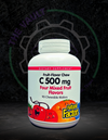Natural Factors, Kids Chewable Vitamin C 500 mg, Supports Immune Health, Bones, Teeth and Gums, Mixed Fruit, 90 Wafers