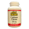 Natural Factors Calcium Citrate 350 mg Healthy Bones Front View