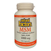 Natural Facts MSM Methyl-sulfony-methane 1000 mg Healthy Joint Function Front View