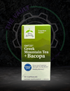Focus and cognitive strength during stress^ Accuracy and attention to detail Positive mood and mindset* Be at Your Mental Best* GMT23 Greek Mountain Tea + Bacopa supports balanced brain chemistry, healthy neurological pathways, and optimal blood circulation in the brain to give you a mental edge, even on your most stressful days.*