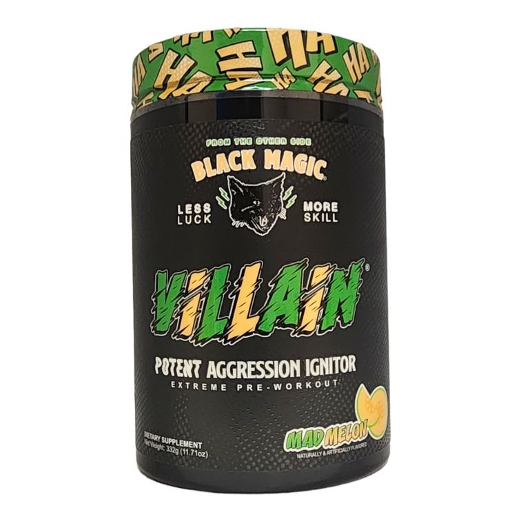 BLACK MAGIC - VILLAIN HIGH STIM - PRE WORKOUT - The Vault