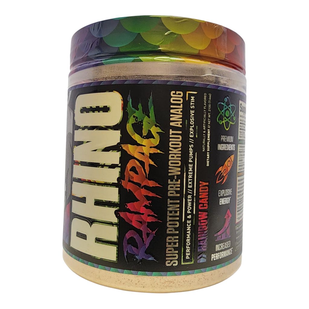 MUSCLE SPORT - RHINO RAMPAGE - PRE WORKOUT - The Vault