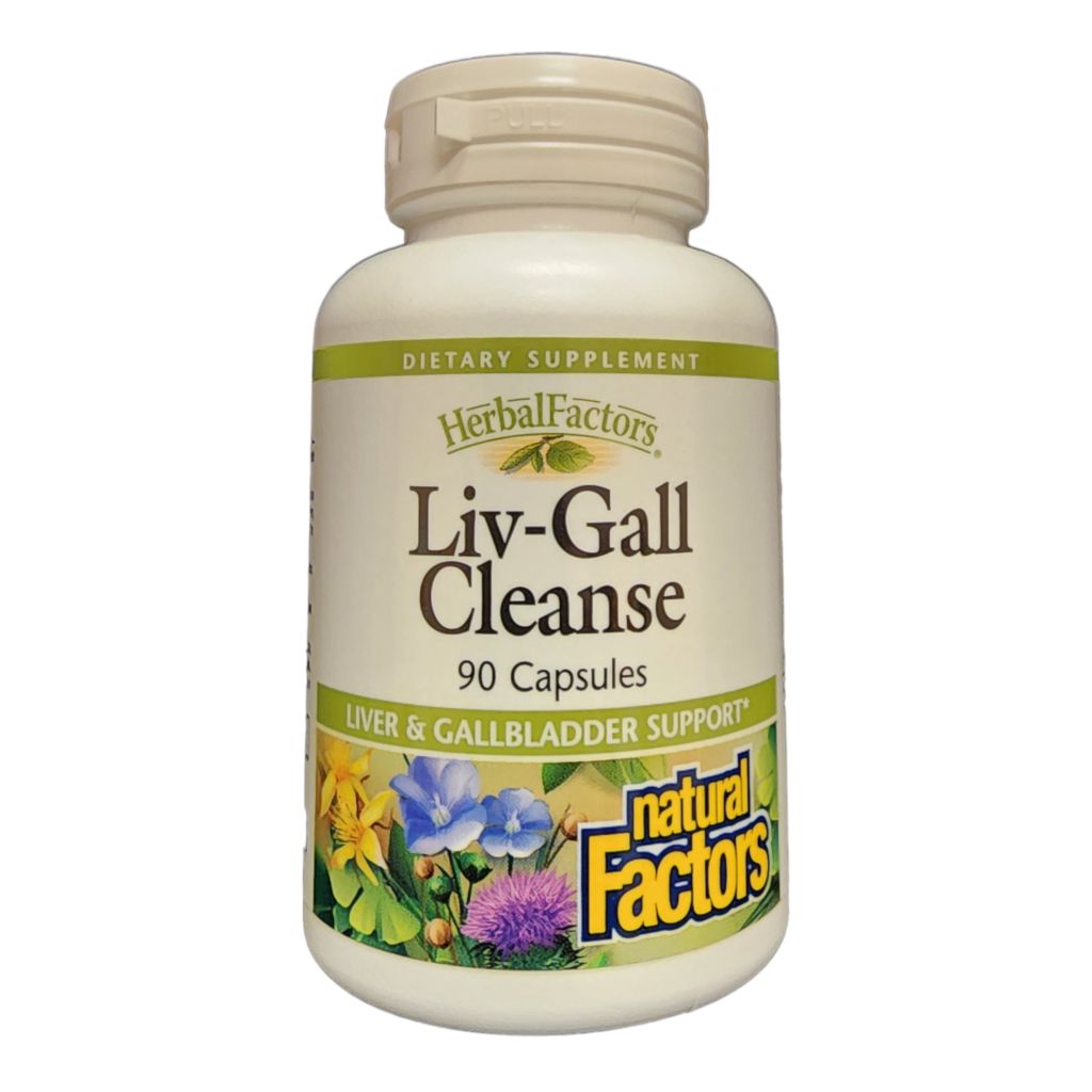 NATURAL FACTORS - HERBAL FACTORS - LIV/GALL CLEANSE - The Vault