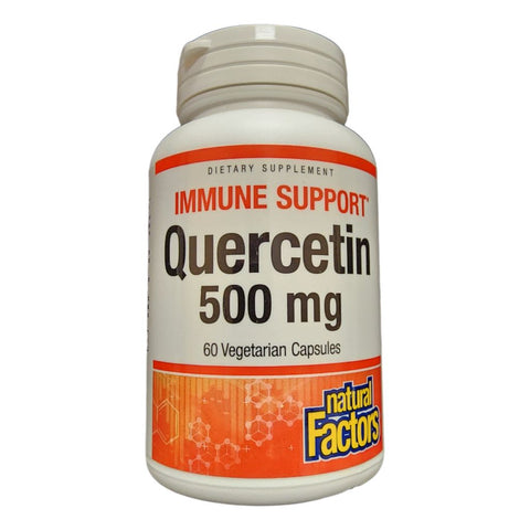 NATURAL FACTORS - QUERCETIN 500MG - The Vault