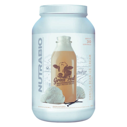 NUTRABIO - GRASS FED WHEY PROTEIN ISOLATE - The Vault
