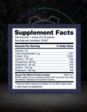 NUTRABIO - GRASS FED WHEY PROTEIN ISOLATE - The Vault