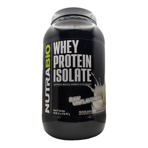 NUTRABIO - WHEY PROTEIN ISOLATE - The Vault