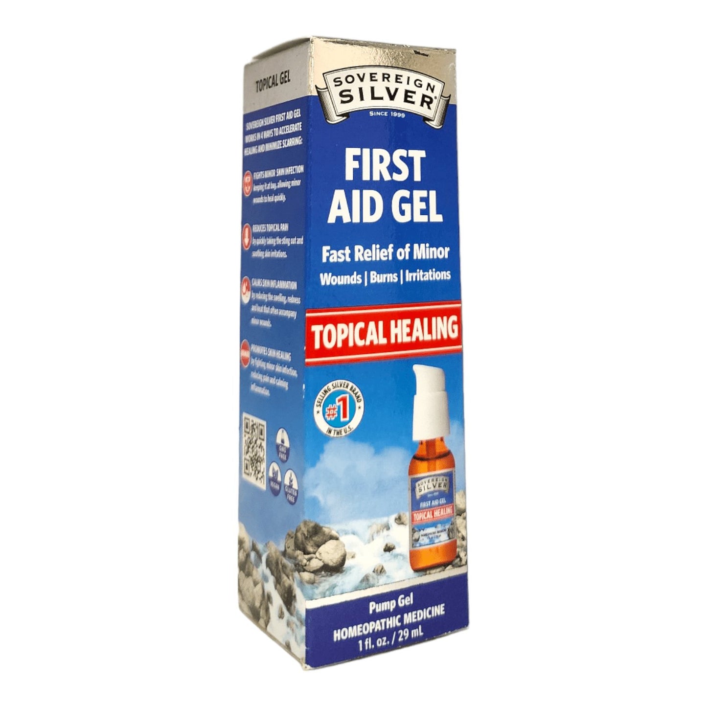 SOVEREIGN SILVER - BIO/ACTIVE SILVER HYDROSOL - FIRST AID - TOPICAL - The Vault