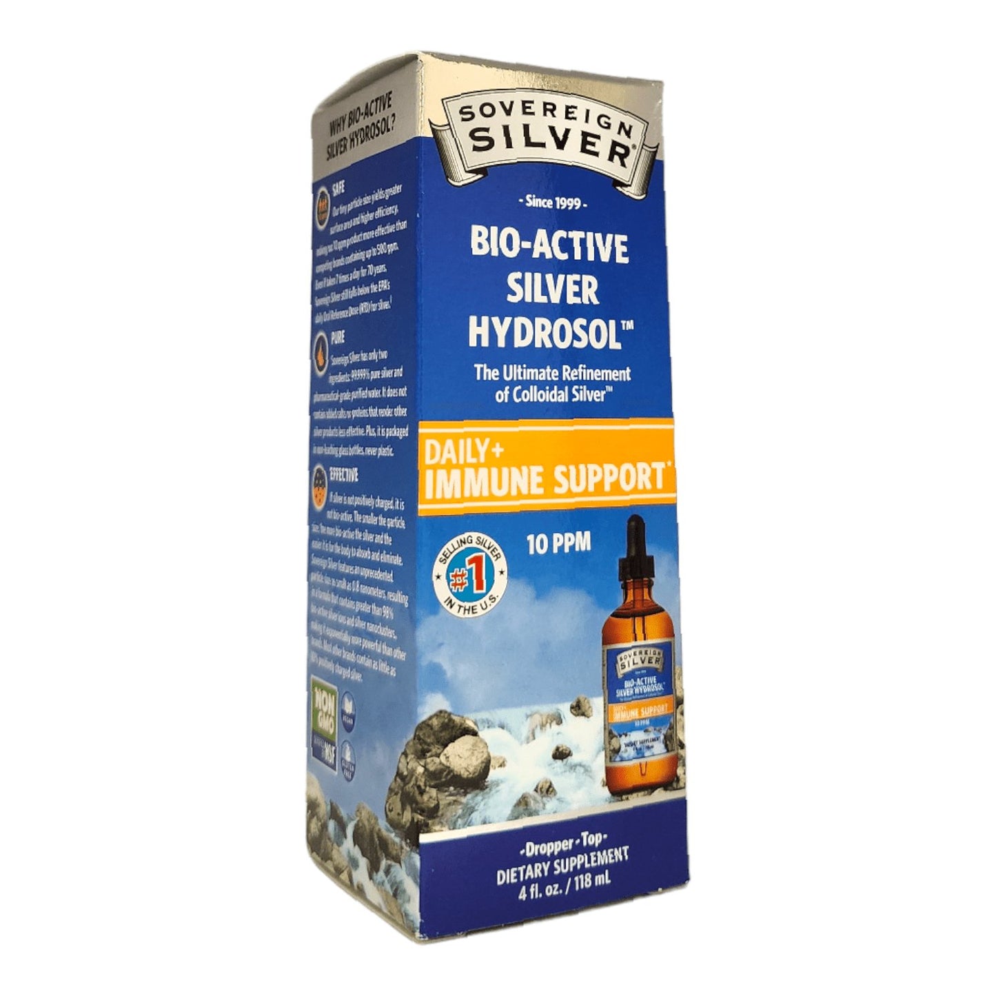 SOVEREIGN SILVER - BIO/ACTIVE SILVER HYDROSOL FOR IMMUNE SUPPORT - The Vault