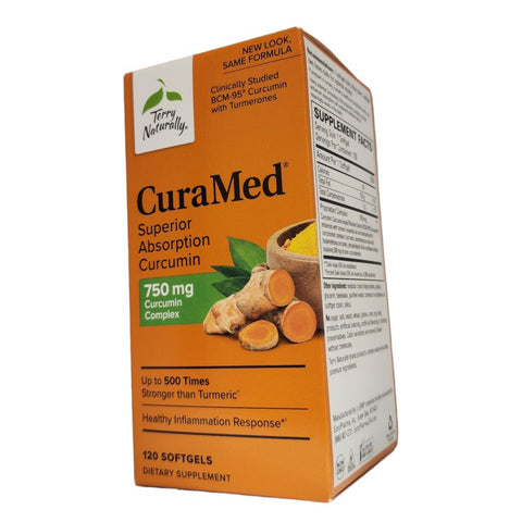 TERRY NATURALLY - CURAMED 750MG - CURCUMIN - The Vault