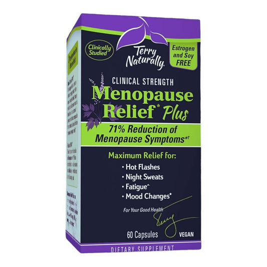 TERRY NATURALLY - MENOPAUSE RELIEF PLUS - The Vault