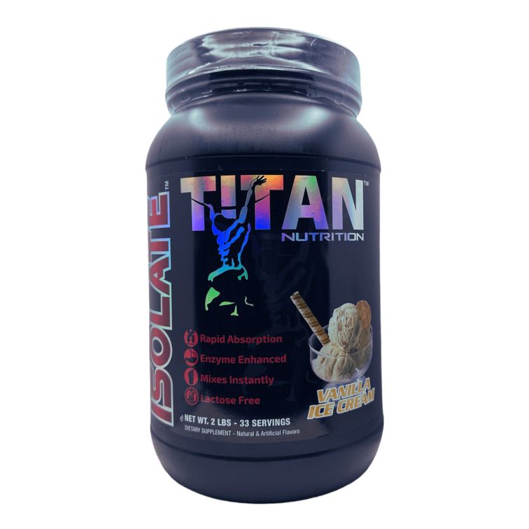 TITAN NUTRITION ISOLATE WHEY PROTEIN - The Vault