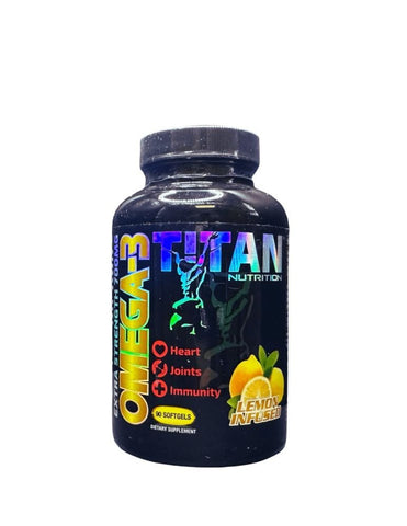 TITAN NUTRITION - OMEGA 3 - TRIPLE STRENGTH - The Vault