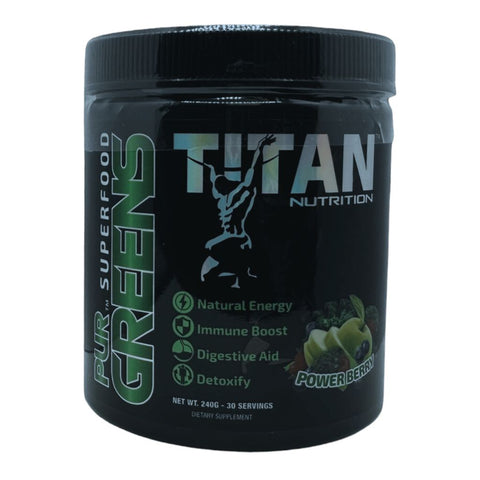 TITAN NUTRITION - PUR GREENS - SUPER FOOD - The Vault