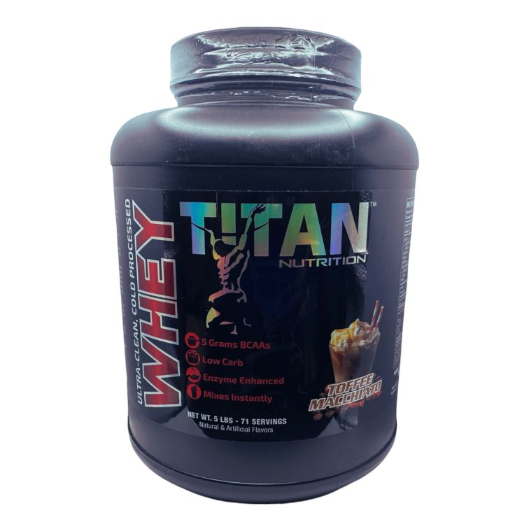 TITAN NUTRITION WHEY PROTEIN 5LBS - The Vault