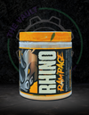 RHINO RAMPAGE. 3-Aminopropanoic Acid. Powerful High Energy Pre Workout* Features Beta-Alanine and Citrulline* Boost Focus & Energy Levels* 7 Exclusive Ingredients* (Beta-Alanine; 2,500mg) Pepform® Citrulline Matrix (2,000 mg) Rampage Jungle Energy Matrix (890 mg) KannaEase™ (25 mg)